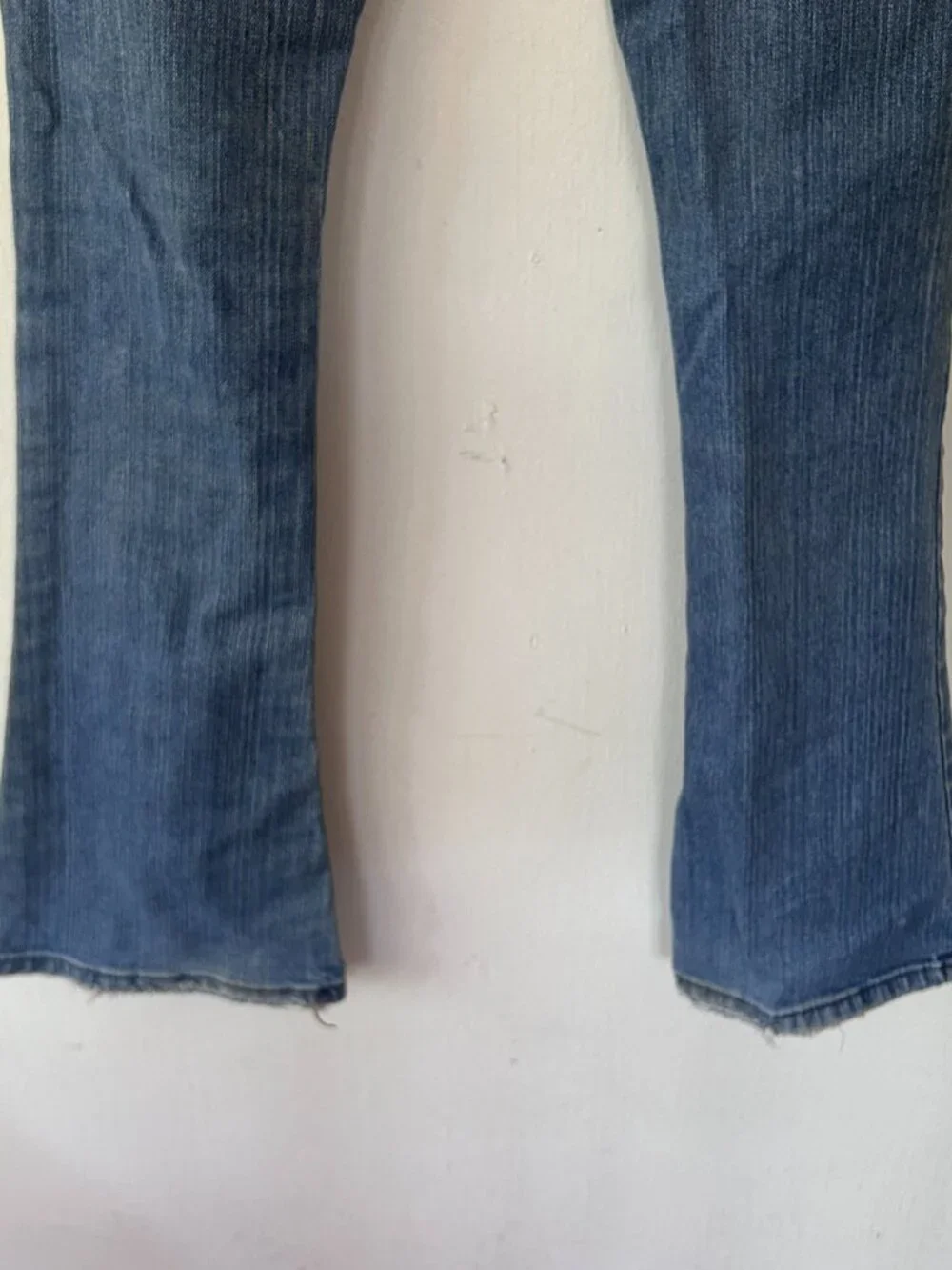 Abercrombie 90s Flare Jeans Girls 14 Slim Low Rise Pockets 00 Y2K